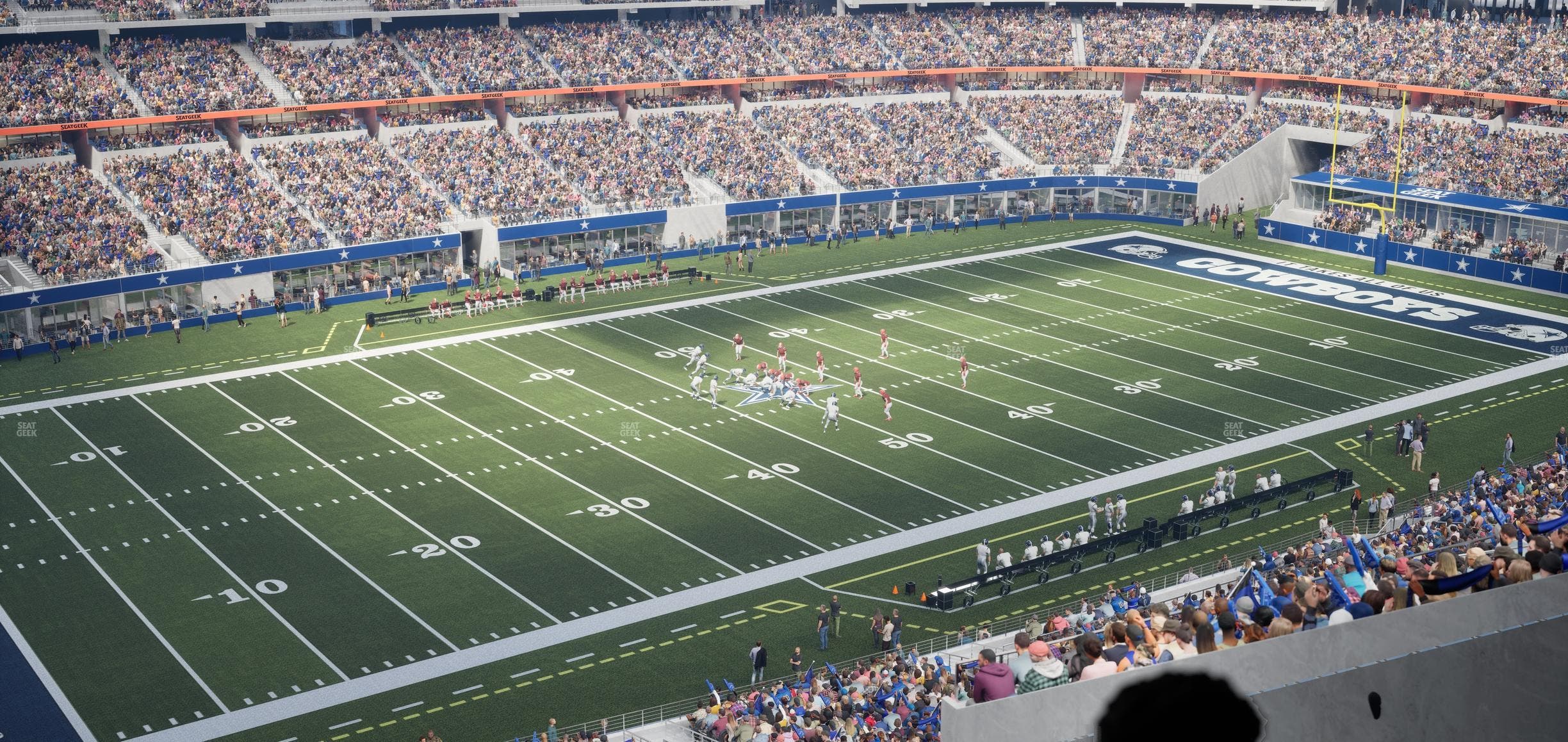AT&T Stadium - Section Silver Suite 454 Seat View