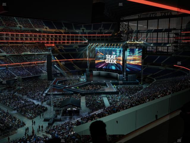 AT&T Stadium - Section Silver Suite 454 Seat View
