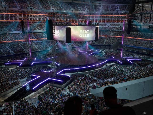 AT&T Stadium - Section Silver Suite 454 Seat View