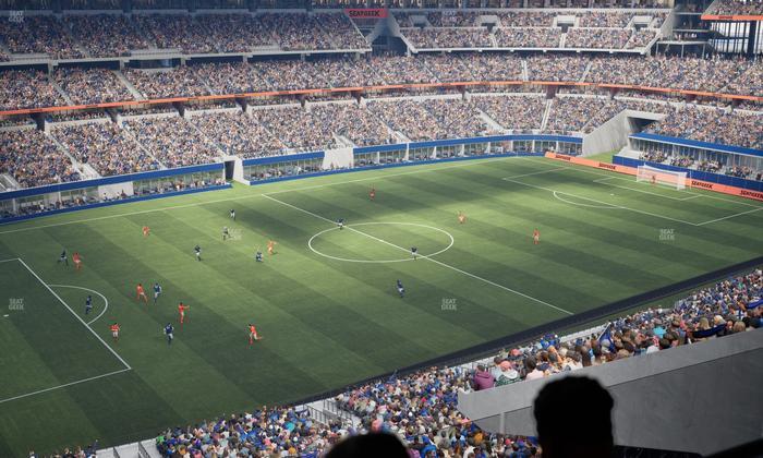 AT&T Stadium - Section Silver Suite 454 Seat View