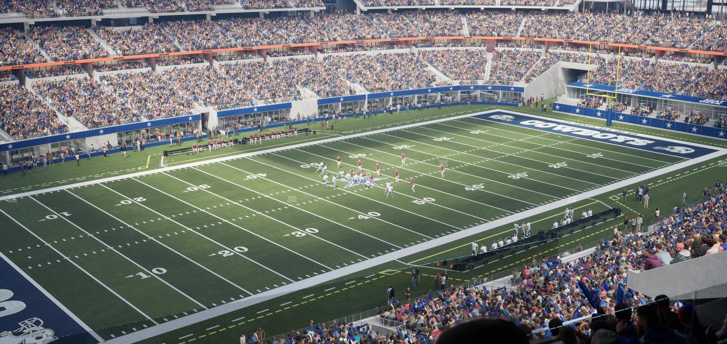 AT&T Stadium - Section Silver Suite 455 Seat View