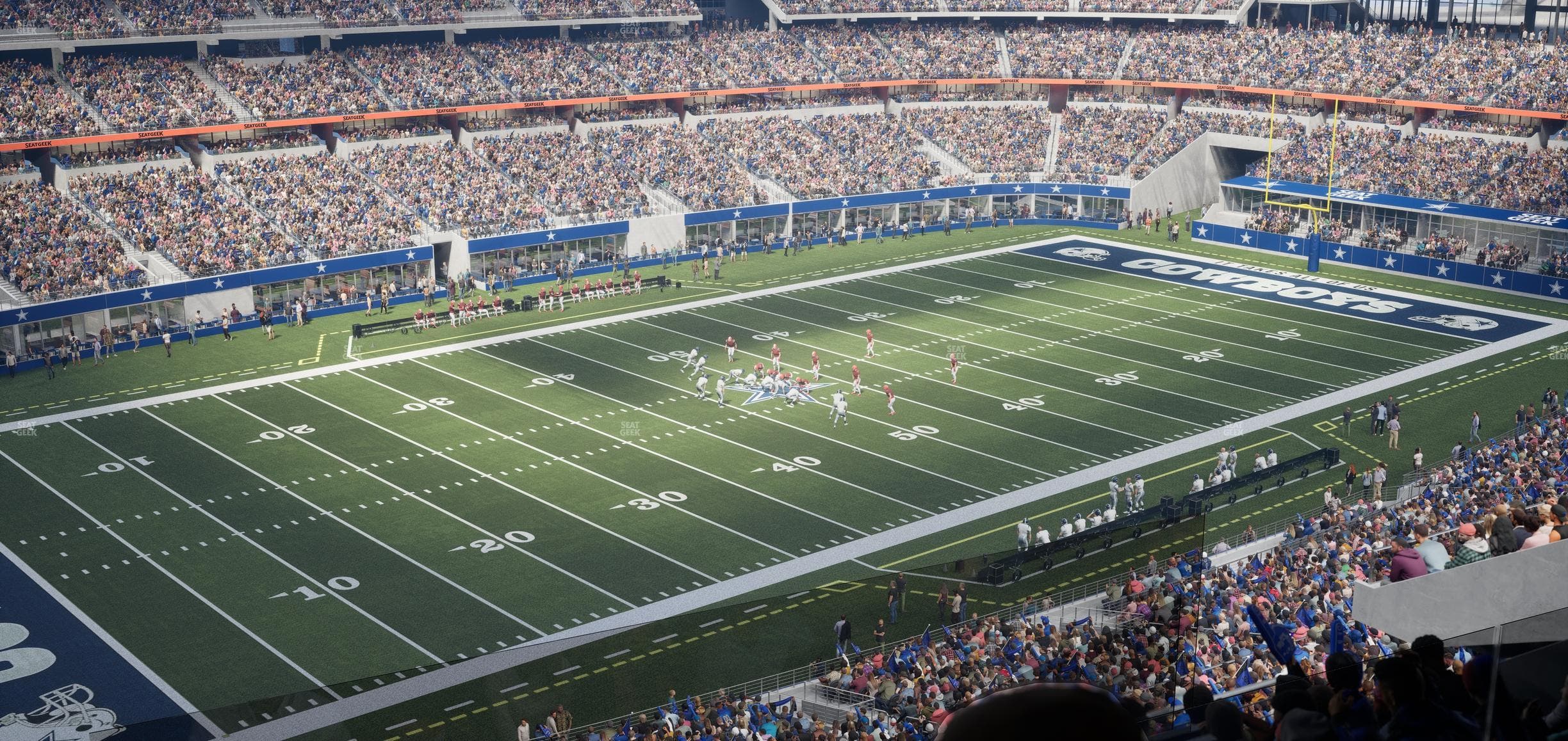 AT&T Stadium - Section Silver Suite 455 Seat View