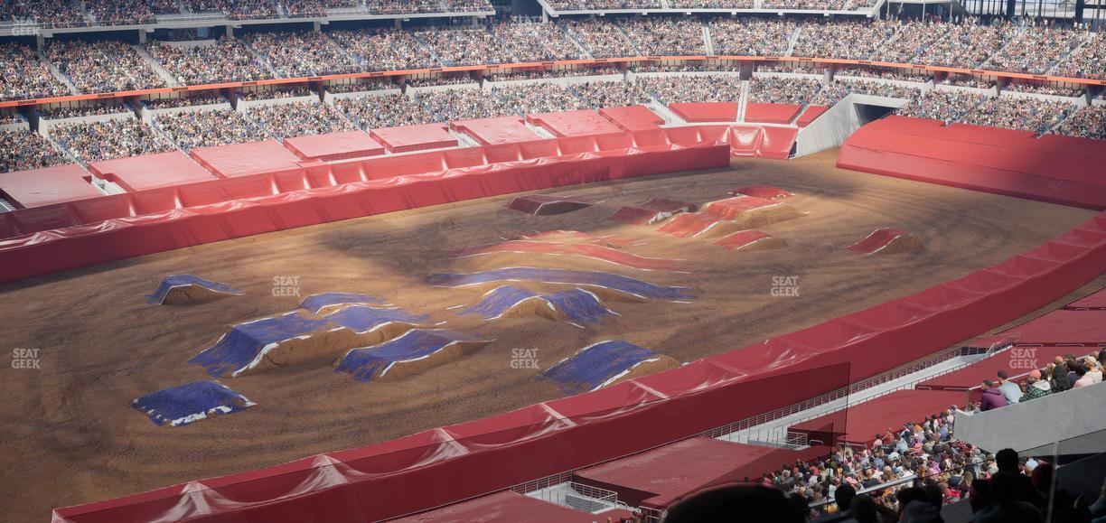 AT&T Stadium - Section Silver Suite 455 Seat View