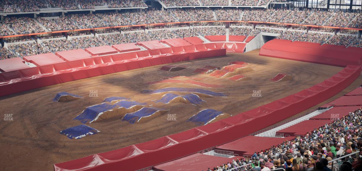 AT&T Stadium - Section Silver Suite 457 Seat View