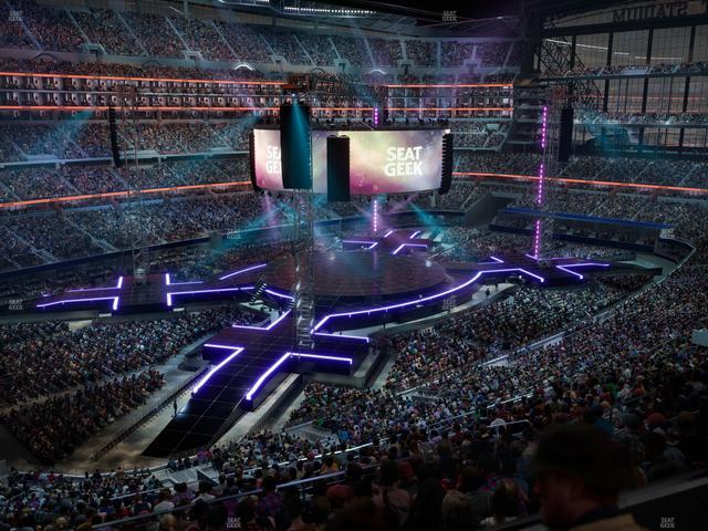 AT&T Stadium - Section Silver Suite 457 Seat View