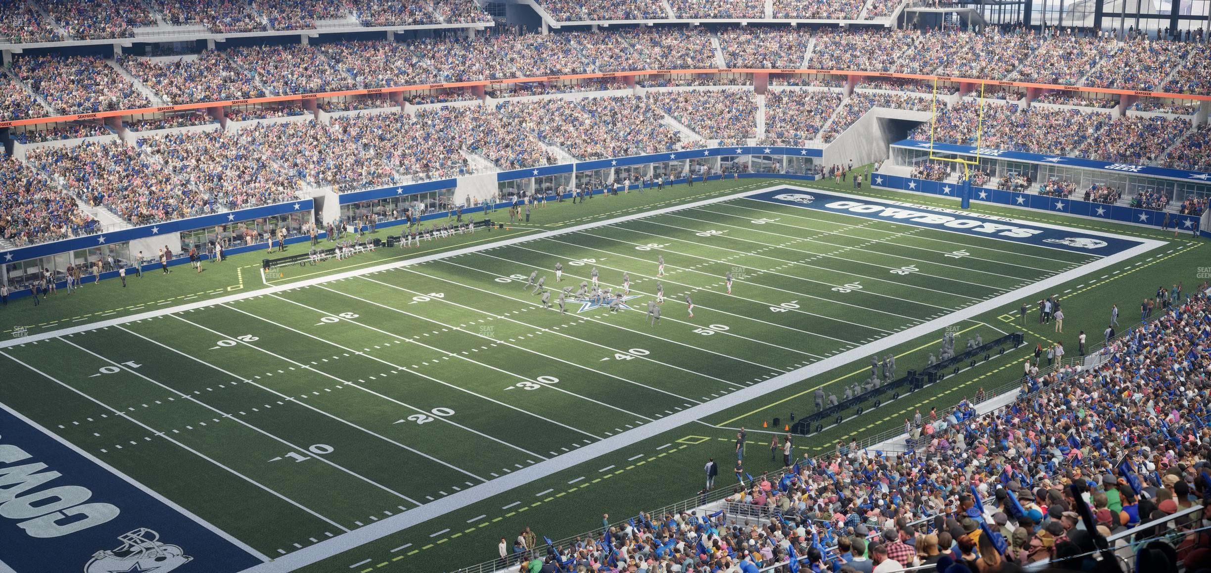 AT&T Stadium - Section Silver Suite 457 Seat View