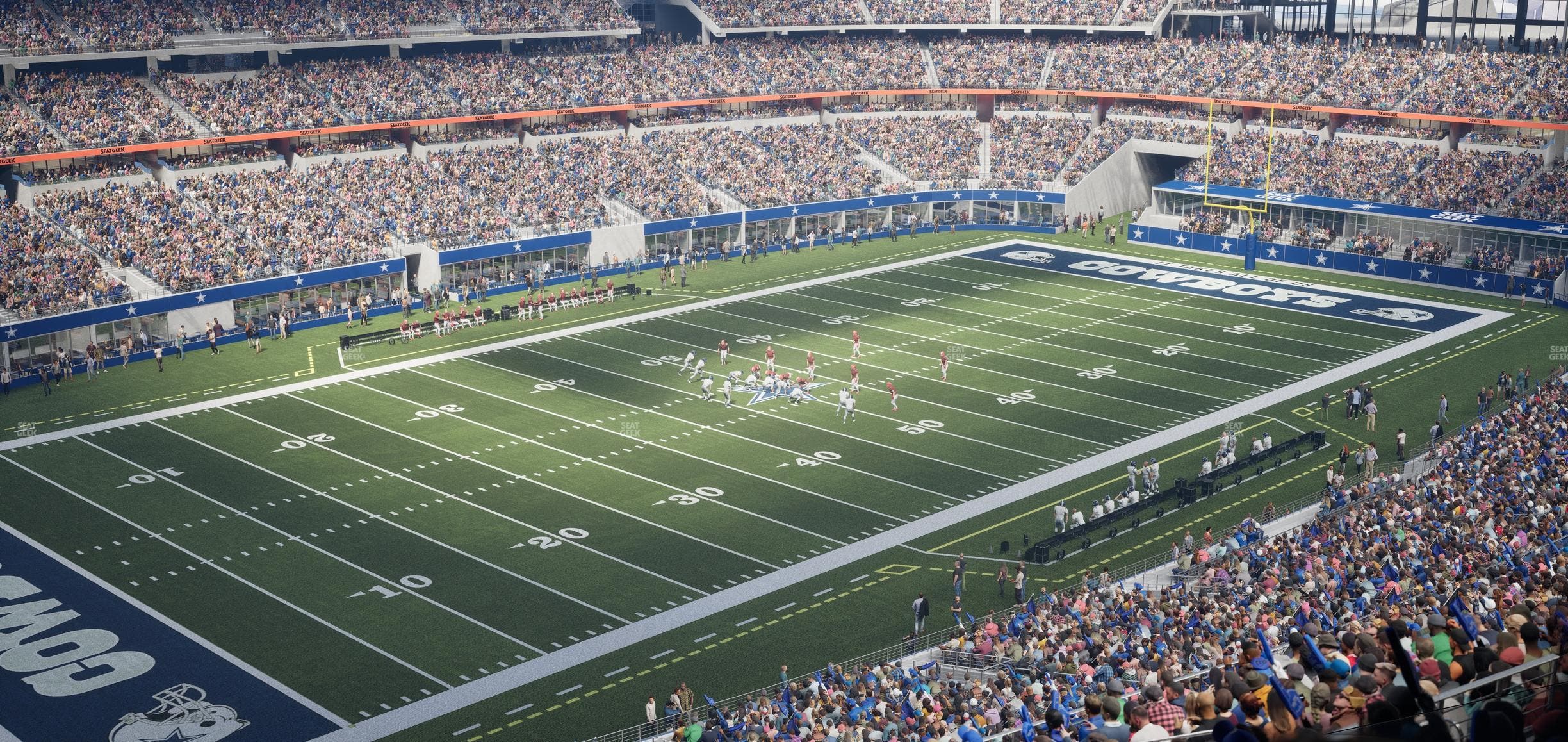 AT&T Stadium - Section Silver Suite 457 Seat View