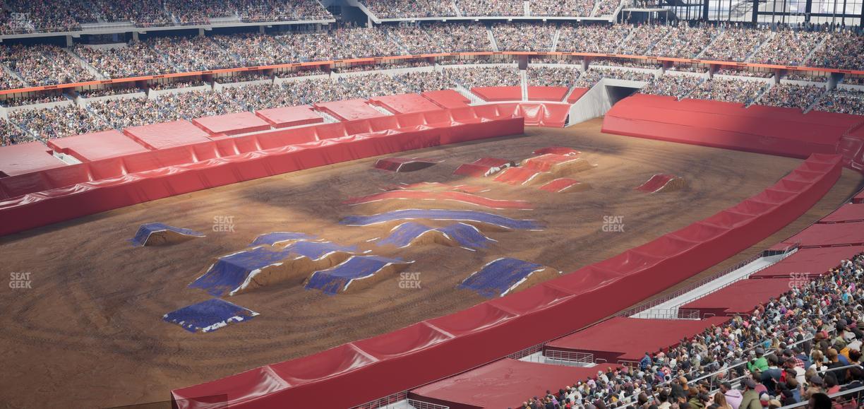 AT&T Stadium - Section Silver Suite 458 Seat View