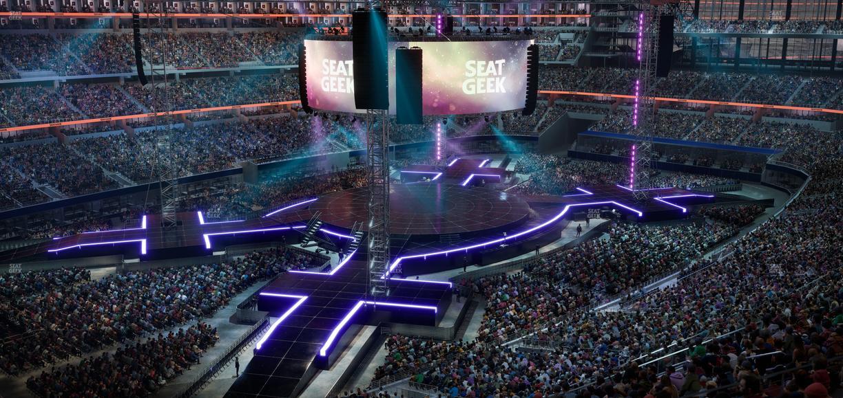 AT&T Stadium - Section Silver Suite 458 Seat View