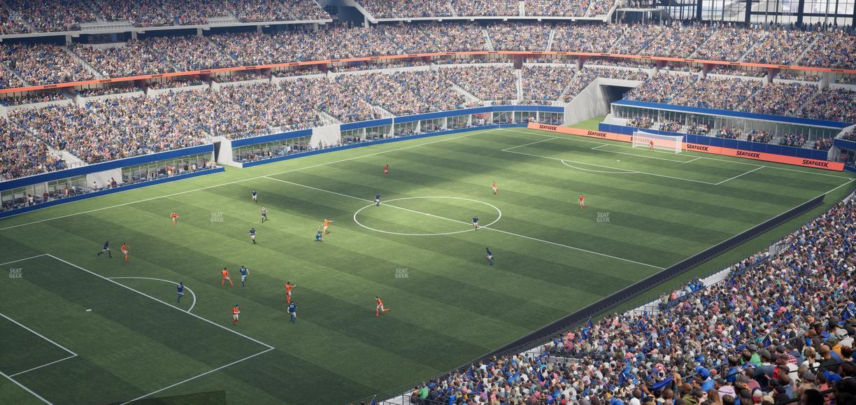 AT&T Stadium - Section Silver Suite 458 Seat View