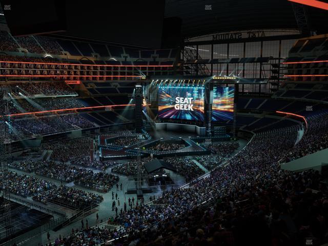 AT&T Stadium - Section Silver Suite 458 Seat View