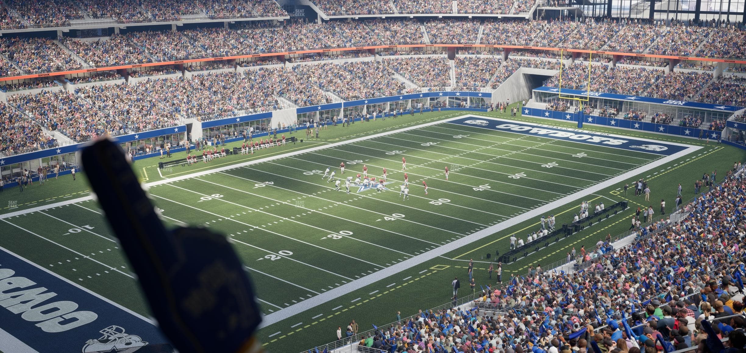 AT&T Stadium - Section Silver Suite 458 Seat View