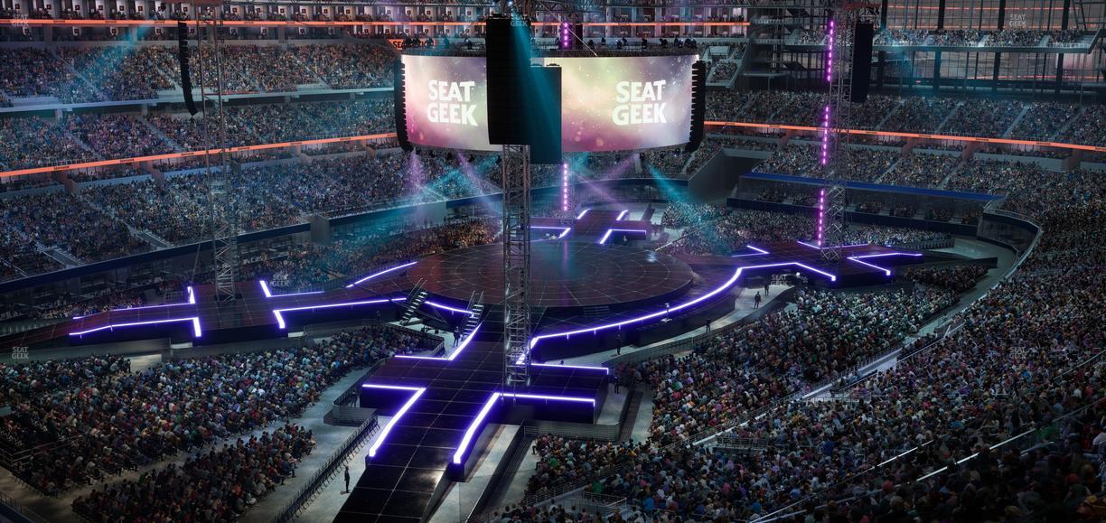 AT&T Stadium - Section Silver Suite 459 Seat View