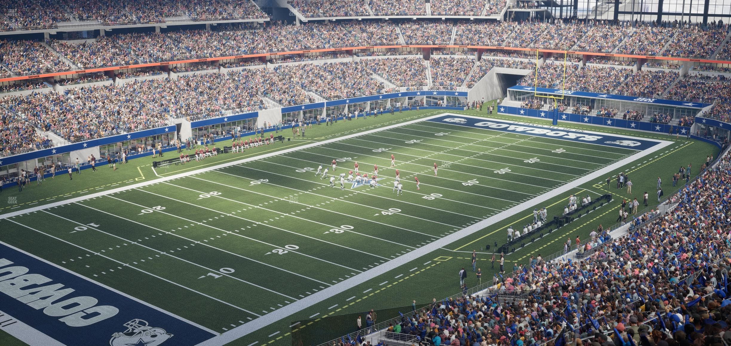 AT&T Stadium - Section Silver Suite 459 Seat View