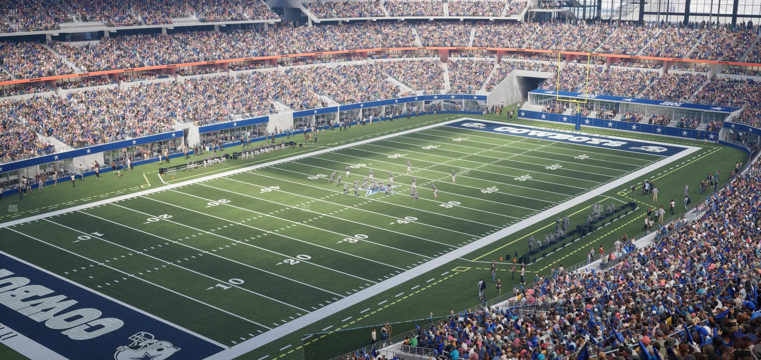 AT&T Stadium - Section Silver Suite 459 Seat View