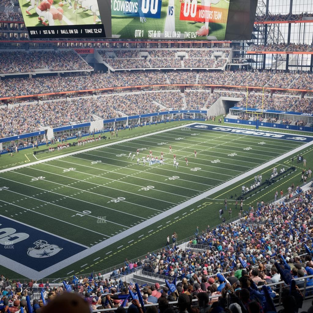 AT&T Stadium - Section Silver Suite 460 Seat View