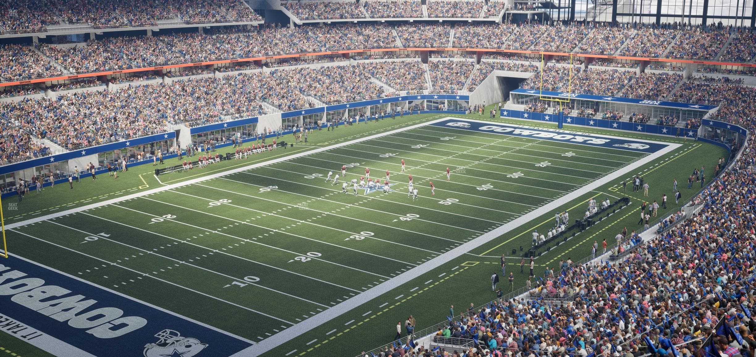 AT&T Stadium - Section Silver Suite 460 Seat View