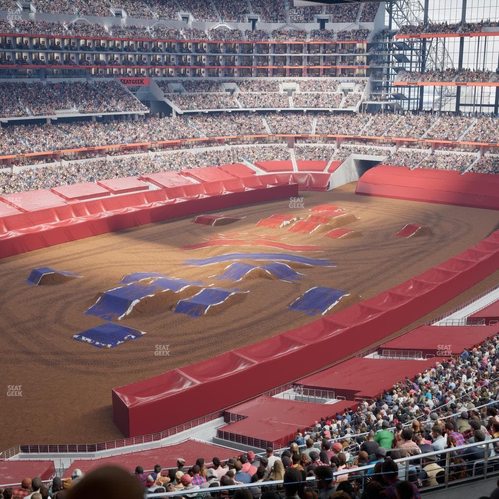 AT&T Stadium - Section Silver Suite 460 Seat View
