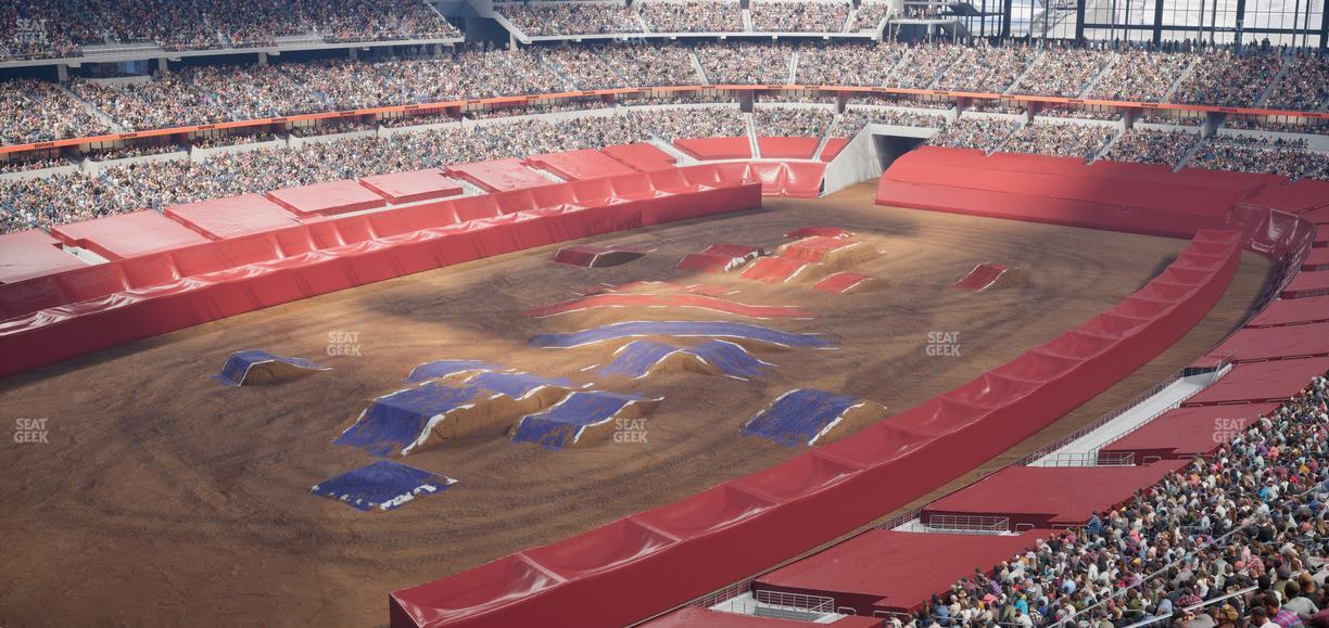 AT&T Stadium - Section Silver Suite 460 Seat View