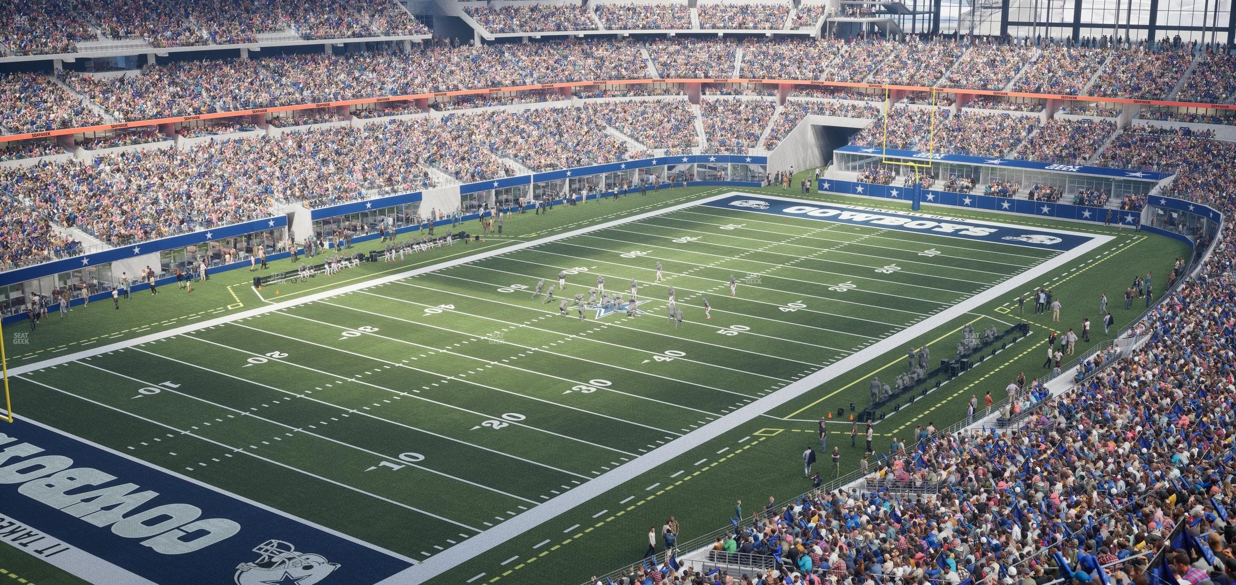 AT&T Stadium - Section Silver Suite 460 Seat View