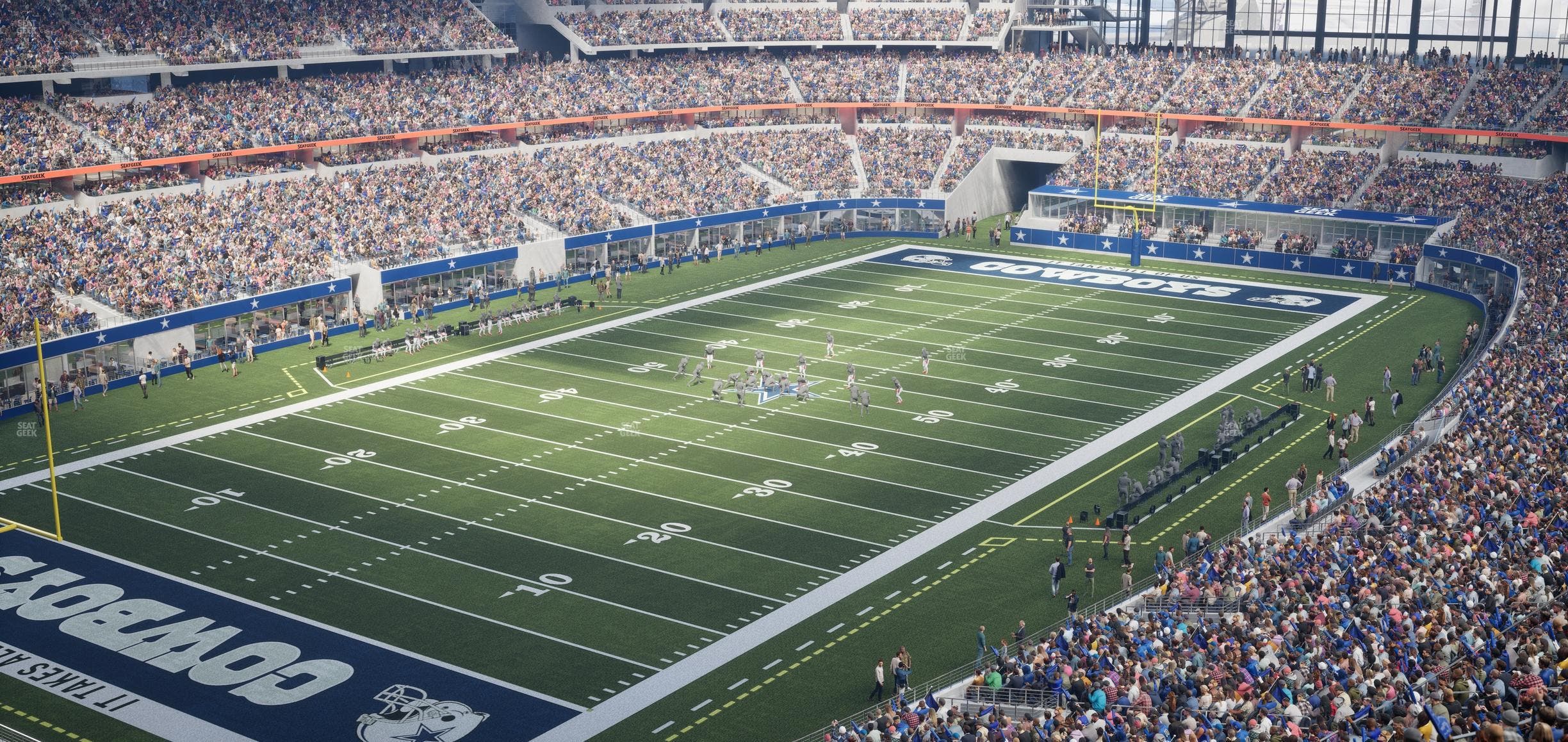 AT&T Stadium - Section Silver Suite 461 Seat View