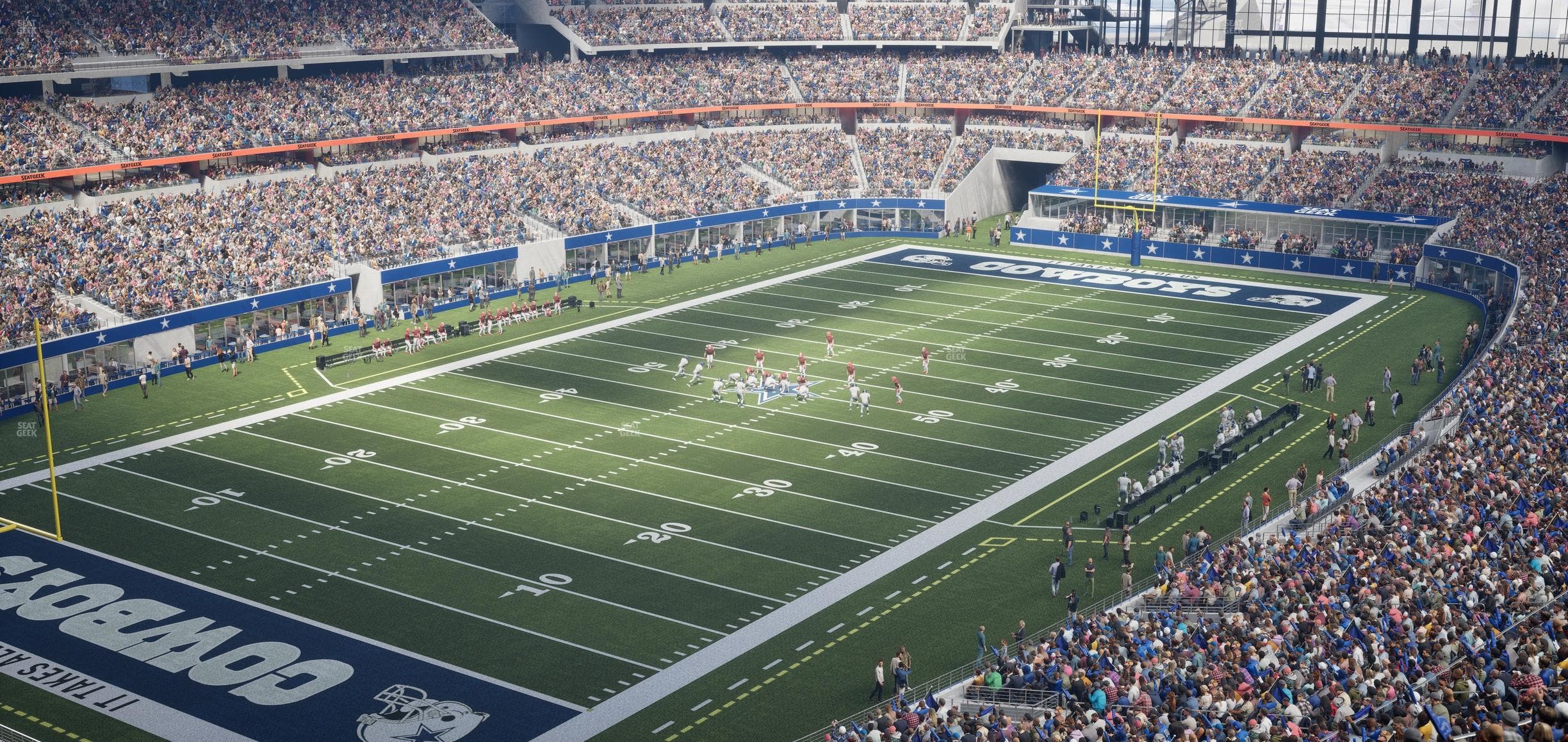 AT&T Stadium - Section Silver Suite 461 Seat View