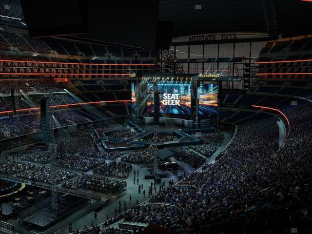 AT&T Stadium - Section Silver Suite 461 Seat View