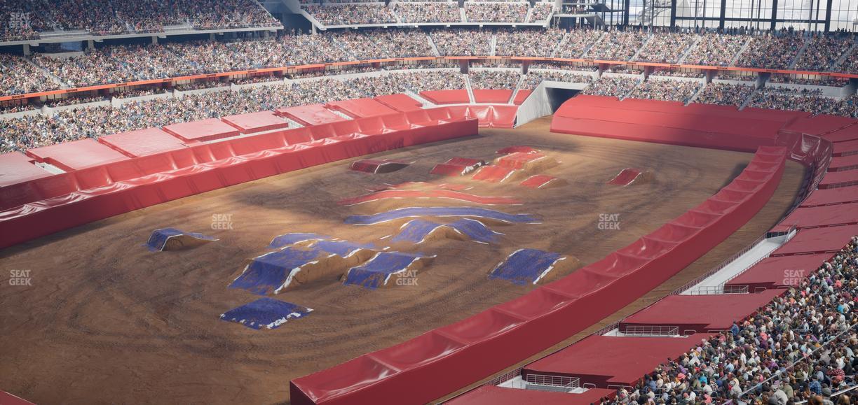 AT&T Stadium - Section Silver Suite 461 Seat View