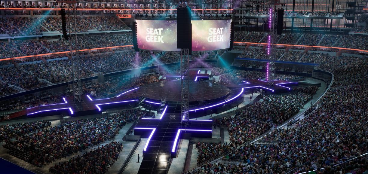 AT&T Stadium - Section Silver Suite 461 Seat View