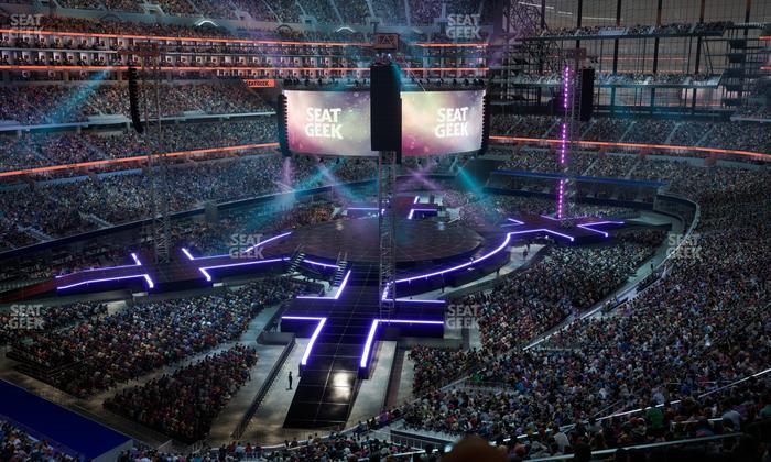 AT&T Stadium - Section Silver Suite 461 Seat View