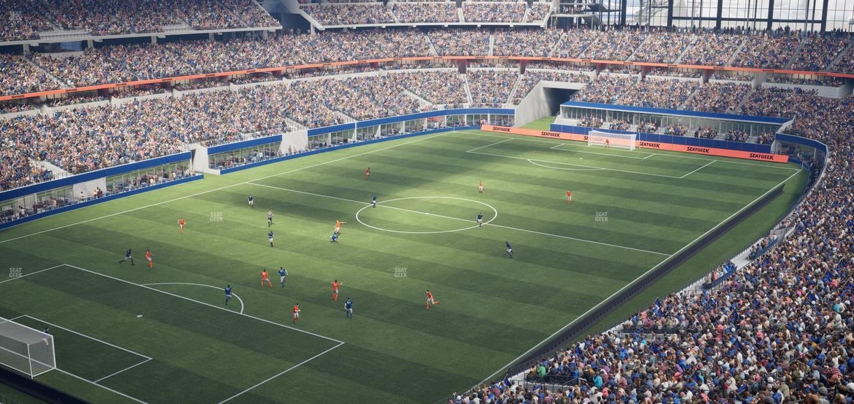 AT&T Stadium - Section Silver Suite 461 Seat View