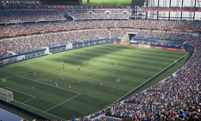 AT&T Stadium - Section Silver Suite 461 Seat View