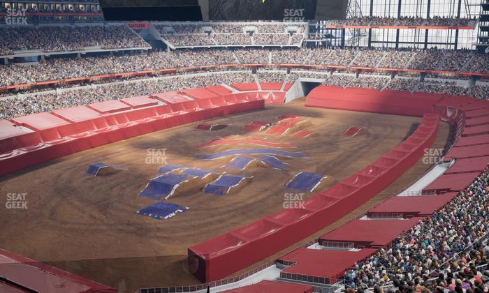 AT&T Stadium - Section Silver Suite 462 Seat View