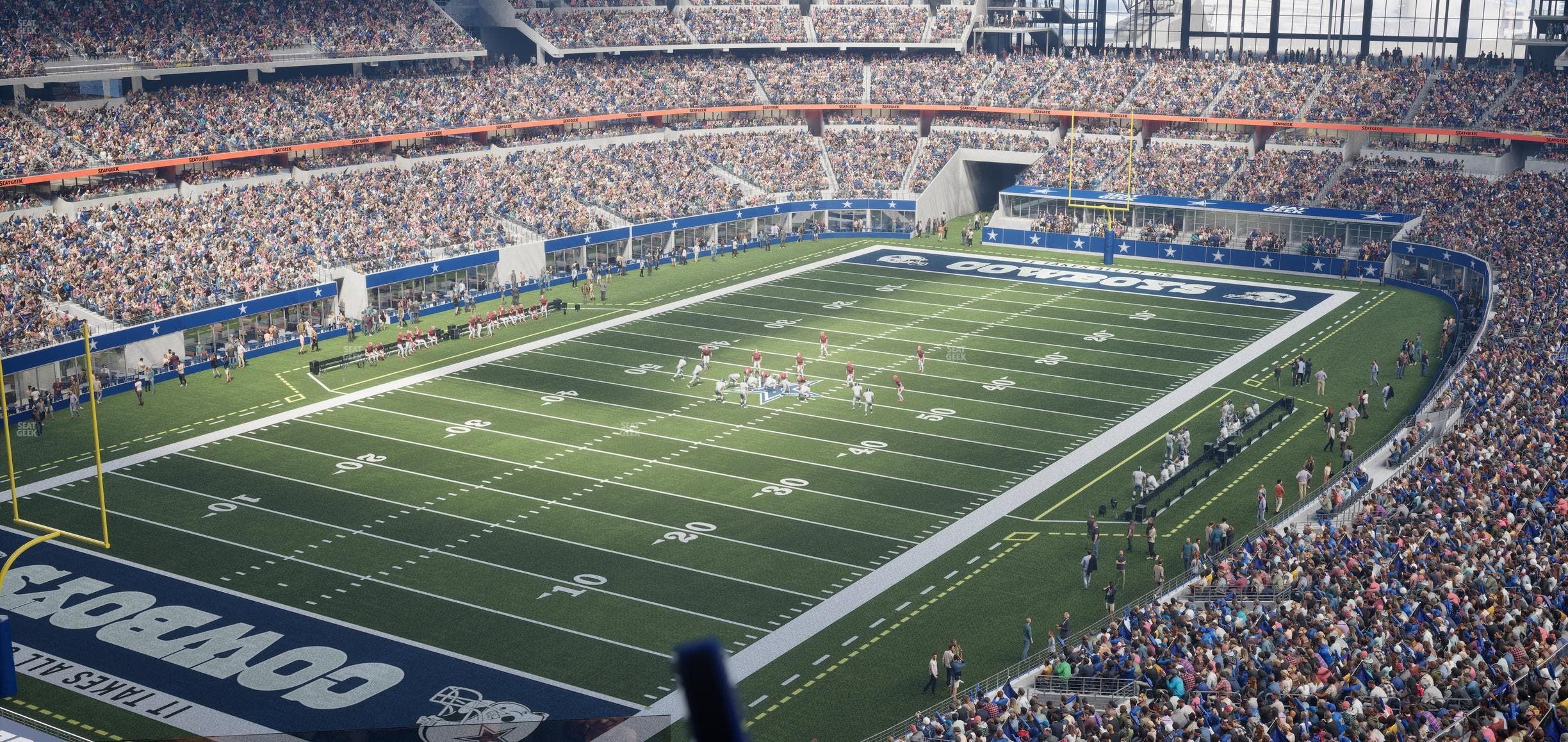 AT&T Stadium - Section Silver Suite 462 Seat View