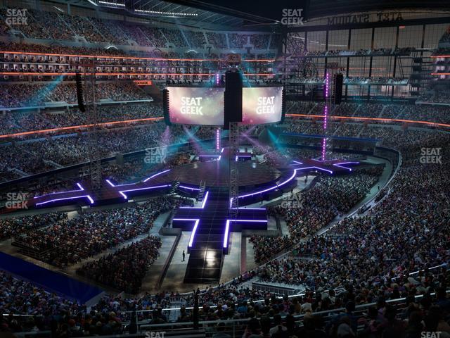 AT&T Stadium - Section Silver Suite 462 Seat View