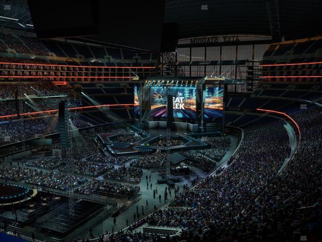 AT&T Stadium - Section Silver Suite 462 Seat View
