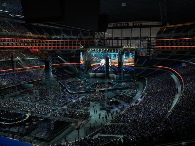 AT&T Stadium - Section Silver Suite 463 Seat View