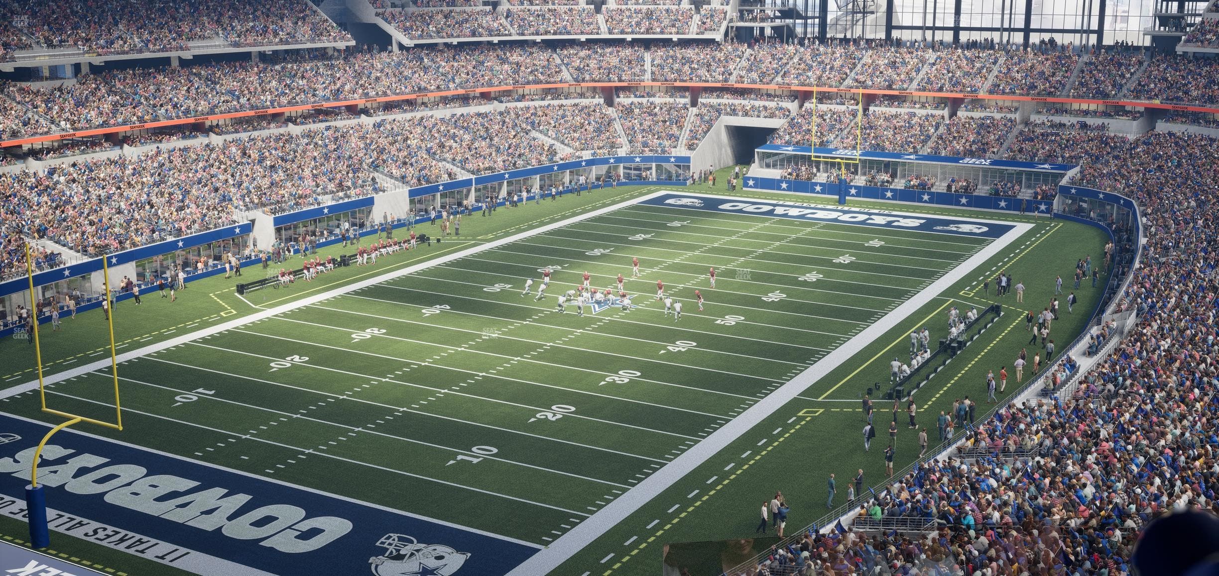 AT&T Stadium - Section Silver Suite 463 Seat View