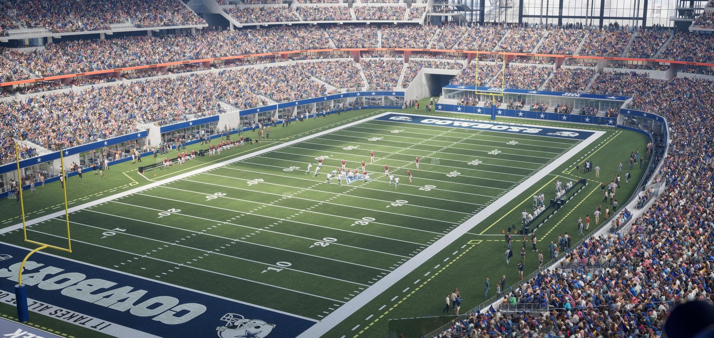 AT&T Stadium - Section Silver Suite 463 Seat View