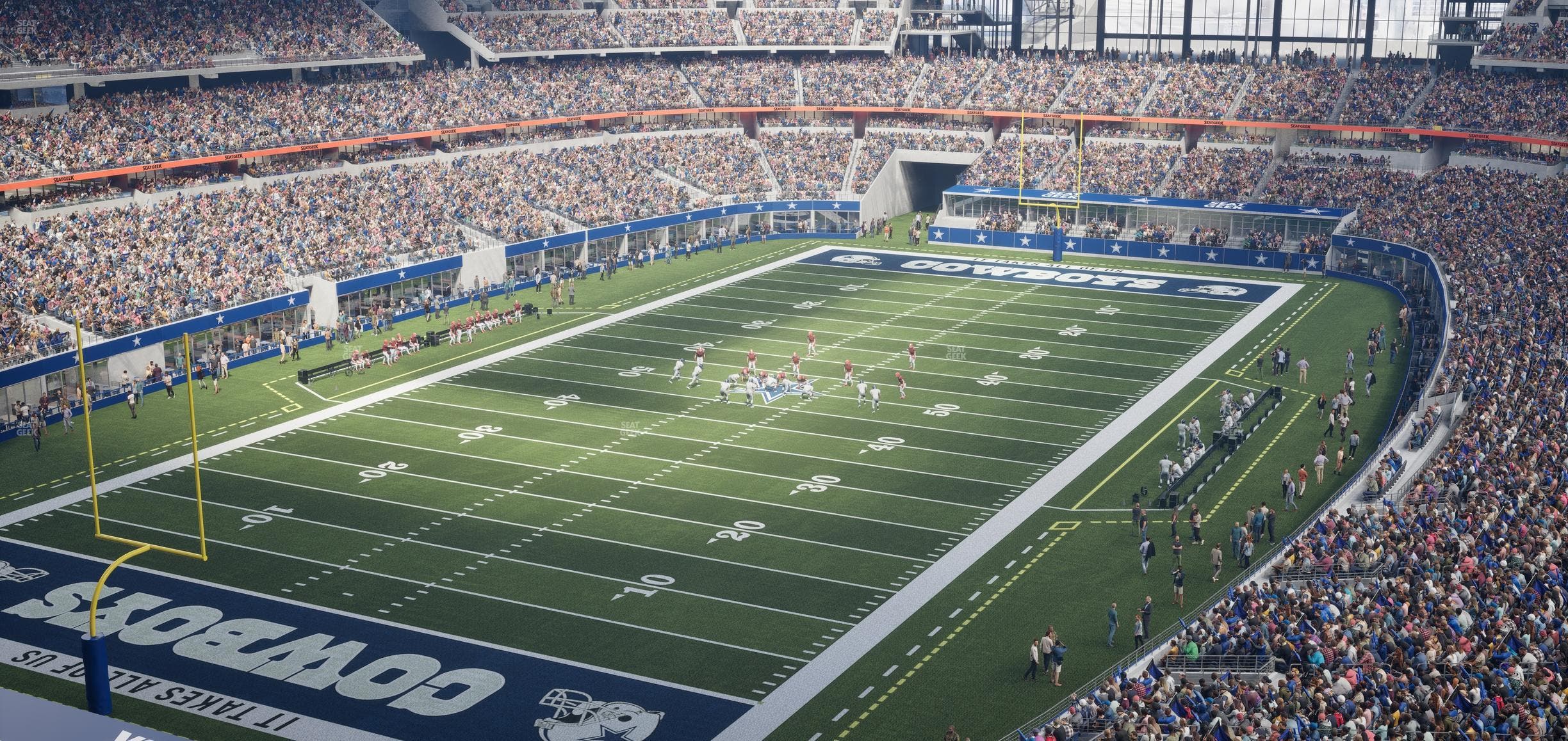 AT&T Stadium - Section Silver Suite 464 Seat View