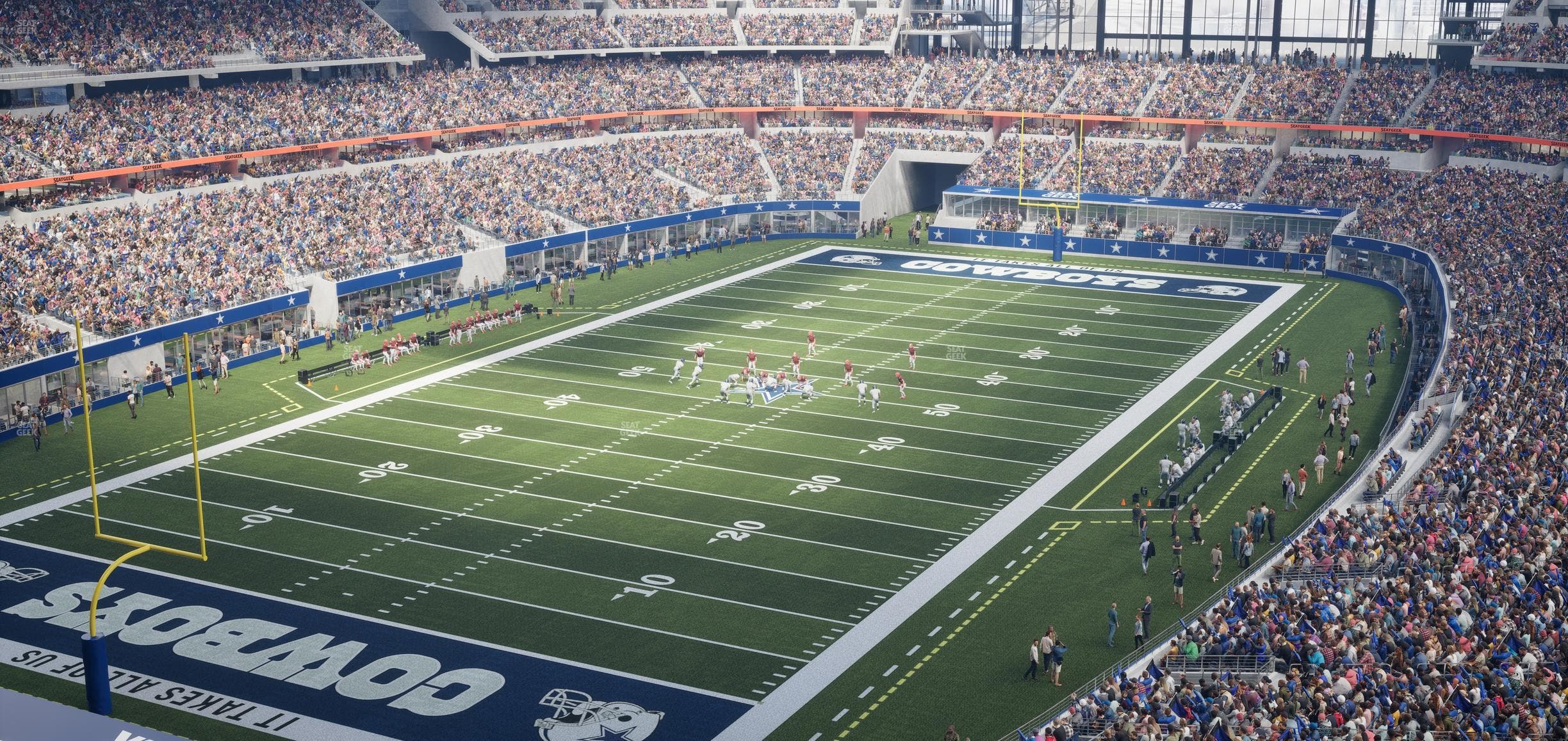 AT&T Stadium - Section Silver Suite 464 Seat View