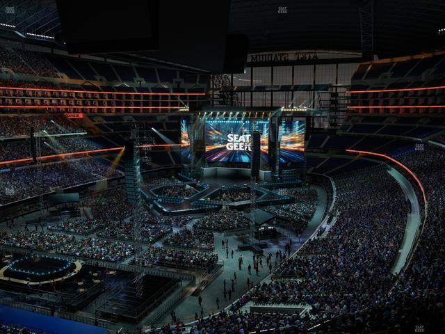 AT&T Stadium - Section Silver Suite 464 Seat View
