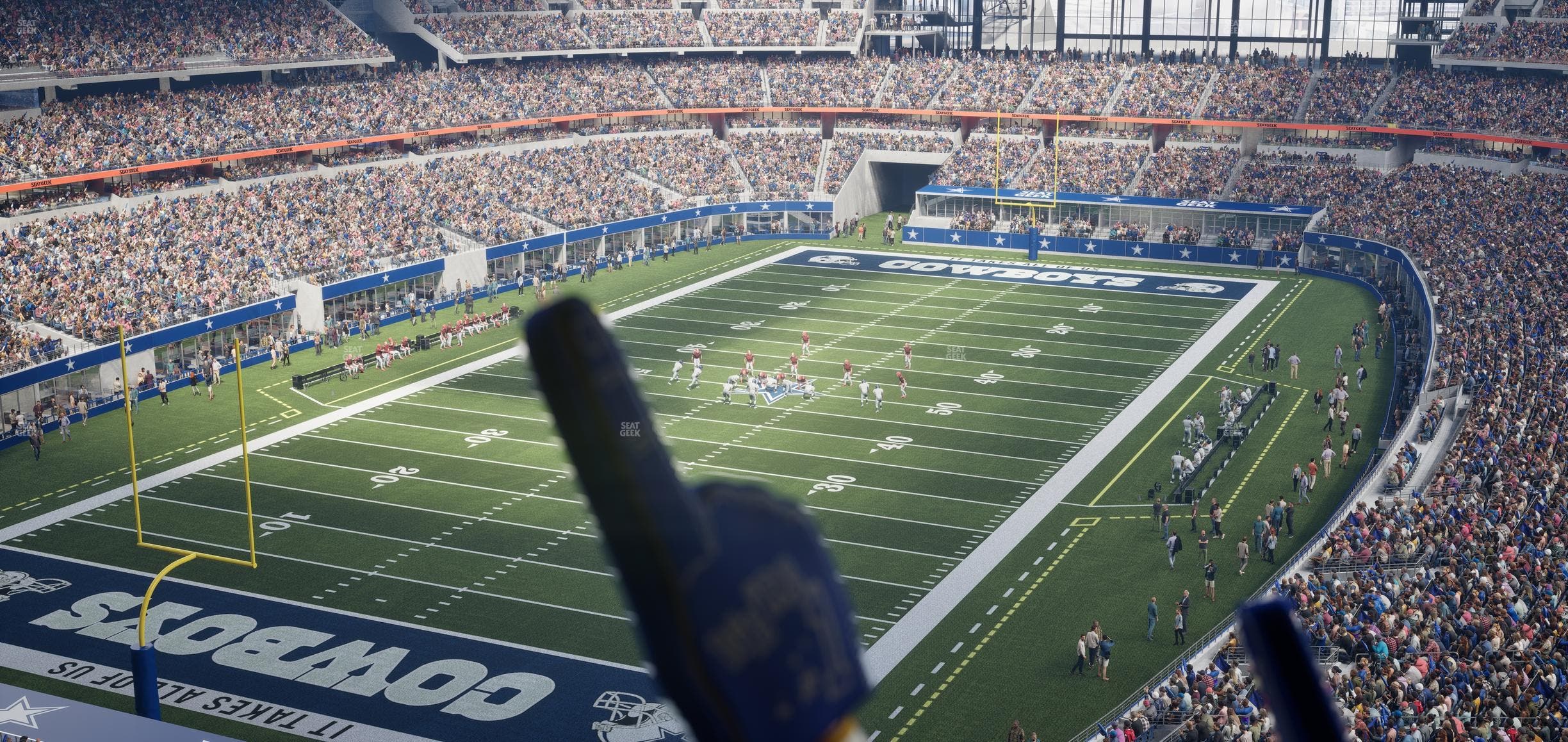 AT&T Stadium - Section Silver Suite 465 Seat View