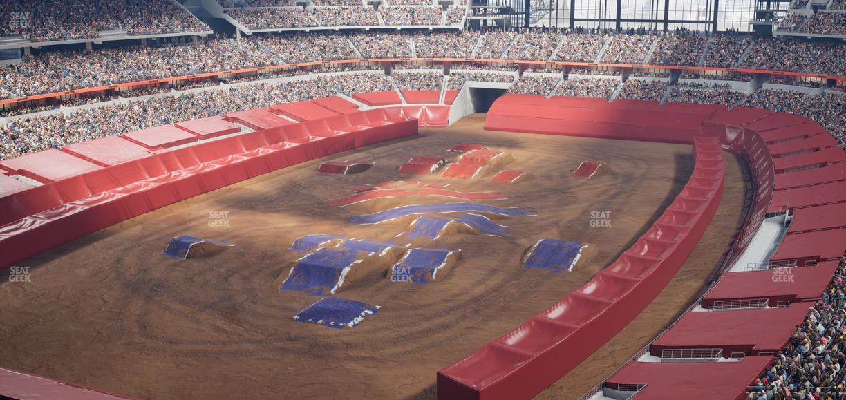 AT&T Stadium - Section Silver Suite 465 Seat View