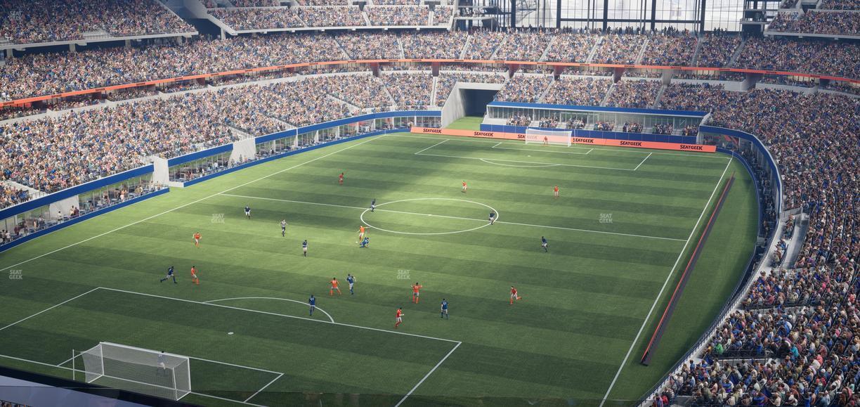 AT&T Stadium - Section Silver Suite 466 Seat View