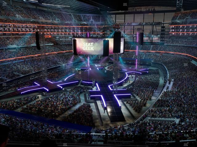 AT&T Stadium - Section Silver Suite 466 Seat View