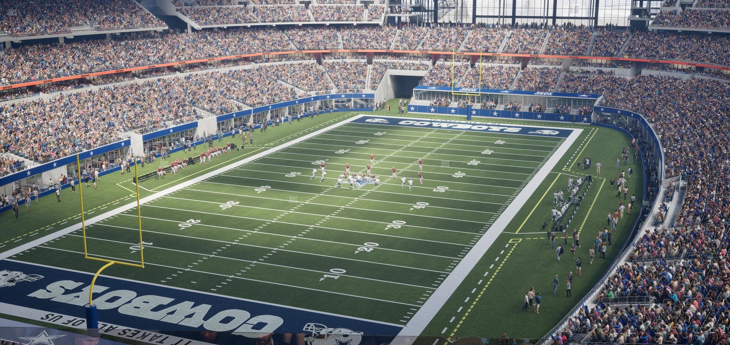 AT&T Stadium - Section Silver Suite 466 Seat View