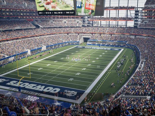 AT&T Stadium - Section Silver Suite 466 Seat View
