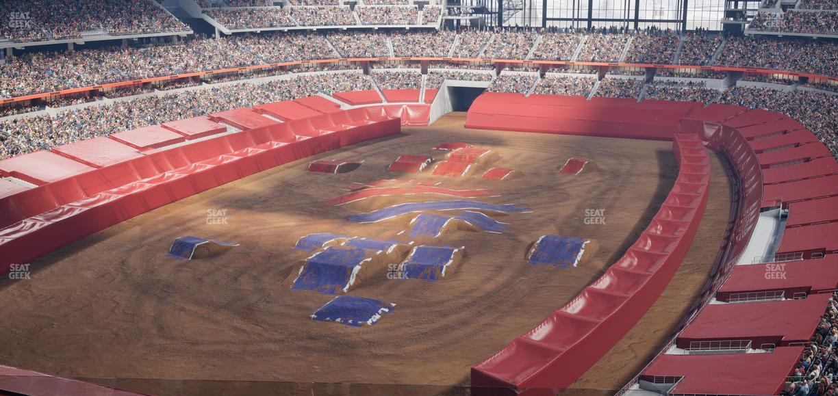 AT&T Stadium - Section Silver Suite 466 Seat View