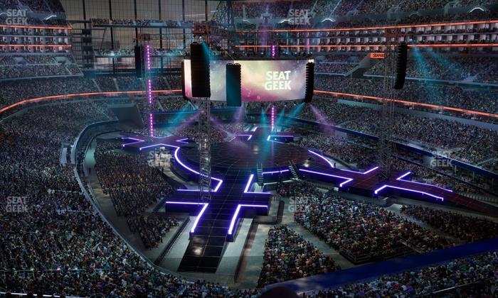 AT&T Stadium - Section Silver Suite 467 Seat View